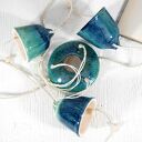 Ceramiczny łapacz snów - ozdoba do sypialni lub salonu