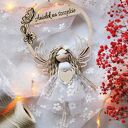 Aniołek na szczęście - idealny prezent | Anioł na obręczy