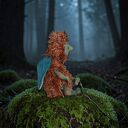 Chochlik Miodojadek e-piet. Artystyczna lalka kolekcjonerska