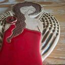 Anioł ceramiczny - Flamenco