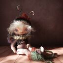 Elf Emil e-piet - artystyczna lalka kolekcjonerska