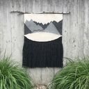 Makatka - gobelin: GÓRY NAD JEZIOREM - A2