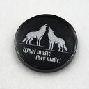 gotycki z żywicy z wilkami magnet Goth 001