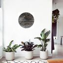 Okrągła dekoracja obraz abstrakcyjny ręcznie malowany technika mieszana /1/