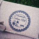 Dekoracyjny obrazek decoupage w stylu farmhouse