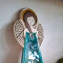 Anioł ceramiczny - Pula Zelena