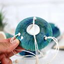 Ceramiczny łapacz snów - ozdoba do sypialni lub salonu