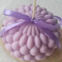 Pora na lawendę. Duża Świeca sojowa bubble z olejkiem lawendowym