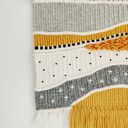 Średnia makrama z wełną - dekoracja ścienna macraweave w stylu boho