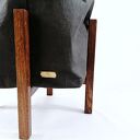 Kwietnik, stojak na kwiaty dąb brąz - do donic max 30 cm /h30