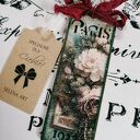 Ozdobna zawieszka z różami w stylu vintage
