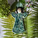Ceramiczny Aniołek, urocza zawieszka