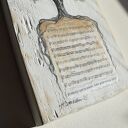 Drzewo nadziei III obraz malowany na desce