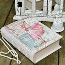 Kufer książka z motywem baletu, prezent, na biżuterię, na drobiazgi, dla niej