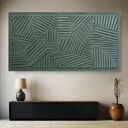 Obraz do salonu - reliefy ścienne na płótnie 80x160 cm