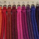 Pokrowiec na stołek ze sznurka bawełnianego - ręcznie szydełkowany handmade