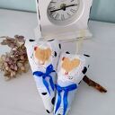 Zawieszki ozdobne z haftem