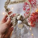 Aniołek na szczęście - idealny prezent | Anioł na obręczy