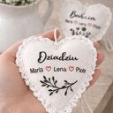 Serce personalizowane jako prezent dla Babci