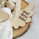 Aniołek dla babci - prezent na Dzień Babci | Zawieszka Anioł Stróż