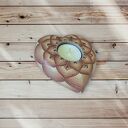Świecznik tealight - dekoracja dotting z efektem 3D, ręczne wykonanie