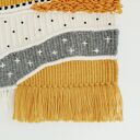 Średnia makrama z wełną - dekoracja ścienna macraweave w stylu boho