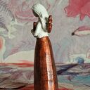 PATRIOTYCZNIE - Rzeźba z gipsu „Anioł Ojczyzny” 12,4 cm