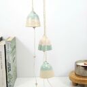 Ceramiczna ozdoba - łapacz wiatru i łapacz snu Hygge (boho)