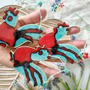 Duży ceramiczny kogut - ozdoba wisząca