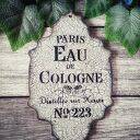 Dekoracyjny medalion prowansalski Lawenda - decoupage vintage 15x25 cm