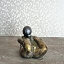 Rzeźba z gipsu „Czas relaksu z... Gosią” - figurka kobiety w pozie jogi