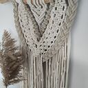 Makrama na ścianę BOHO ecru i cappuccino