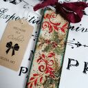 Dekoracyjna zawieszka decoupage vintage - zimowa ozdoba
