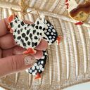 Ceramiczne kurki w kropki - ozdoby ceramiczne