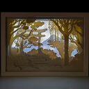 Shadowlamp "Japoński Las" - zrób shadowbox z LED i wycinaj swój własny las