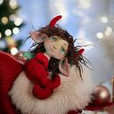 Krampusiątko e-piet. Artystyczna lalka kolekcjonerska