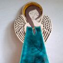 Anioł ceramiczny - Pula Zelena