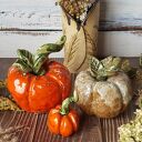 Ceramiczna dynia Badura - ręcznie lepiona dekoracja na jesień i Halloween