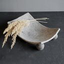 Dekoracyjny talerz na nóżkach - zero waste