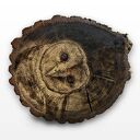 SOWA - PIROGRAFIA (25X30 CM) - obraz wypalany na drewnie, las, dzika przyroda, ptaki;