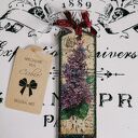 Dekoracyjna zawieszka decoupage Bukiet Bzów