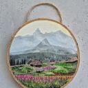 Podkładka pod kubek/obrazek "Tatry"