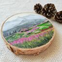 Podkładka pod kubek i mini-obrazek Tatry - Hala Gąsienicowa