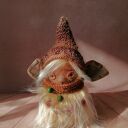 Trol Uszaty - artystyczna lalka kolekcjonerska e-piet (ok. 20 cm)