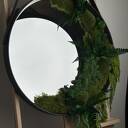 Lustro "Księżyc Natury", mech i rośliny stabilizowane