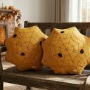 Komplet Poduszek Pajęczyna Halloween (2 szt.) - Miodowe Poduszki Ozdobne Handmade