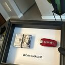 Ferrari Key Work Harder - Royal Art No. 05 w luksusowej ramce 20x25 cm