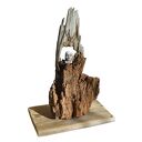 Rzeźba dekoracja ze starego drewna abstrakcja postać figurka /3/