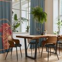 Komplet zasłon Red Rooster