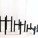 Kwietnik, stojak na kwiaty dąb czarny - do donic max 25 cm / h20